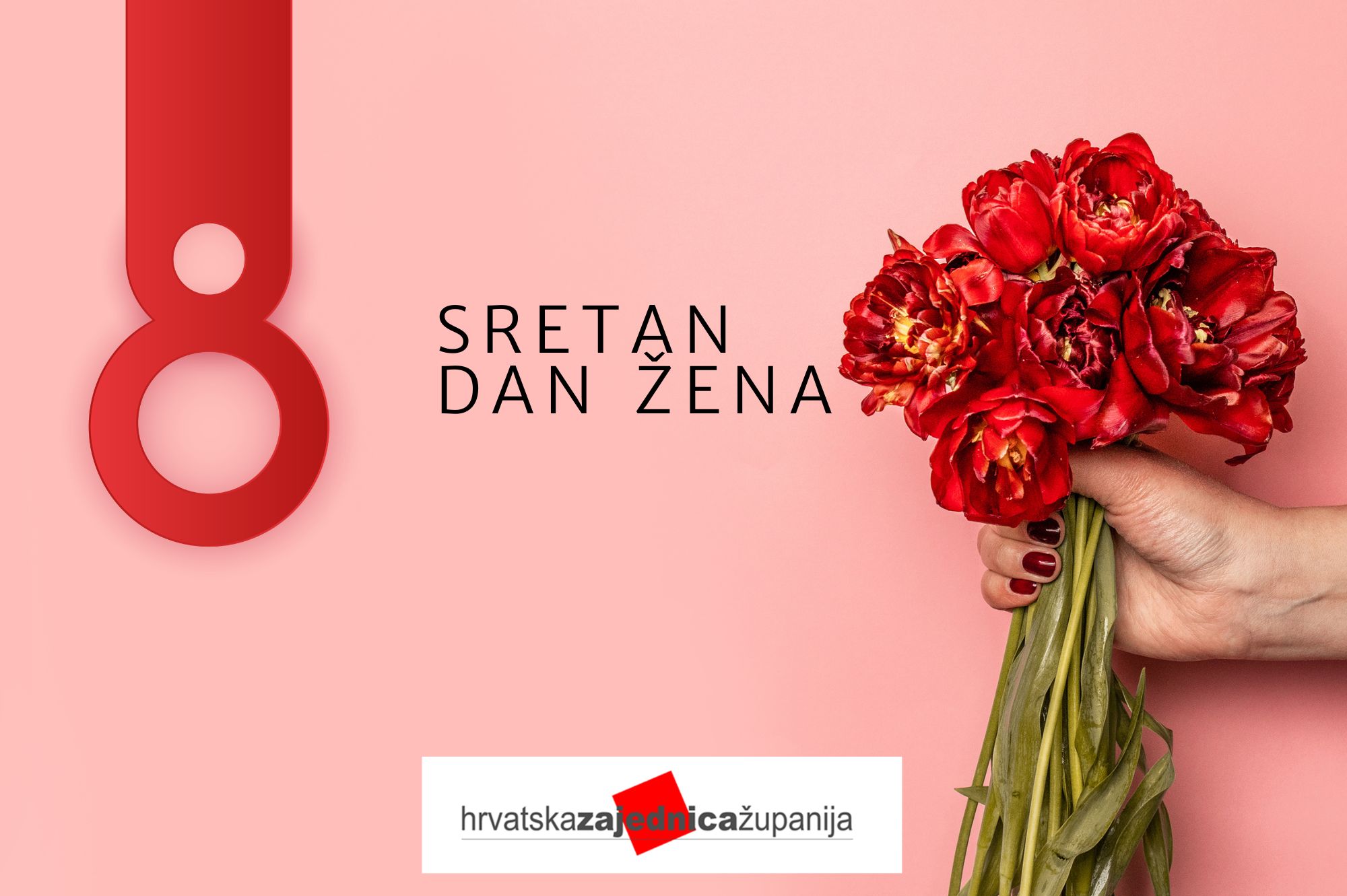 Pink International Womens Day Facebook Post Kola Fotografija