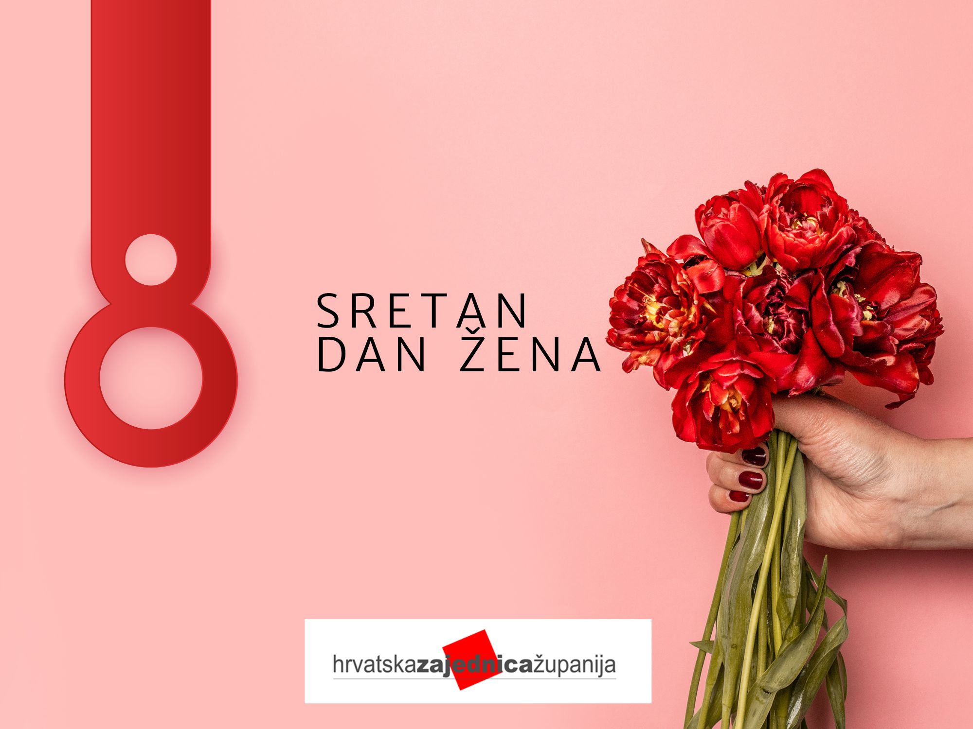 Pink International Womens Day Facebook Post Kola Fotografija