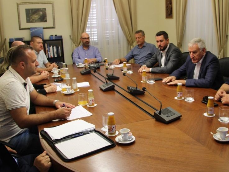 U SKLOPU PROGRAMA TAIEX Izaslanstvo iz Sjeverne Makedonije na prijemu u palači Ranjina